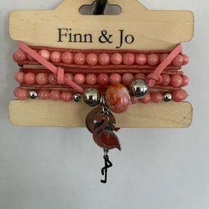 New handmade three piece bracelets